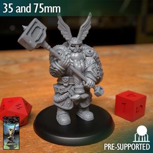 Dwarf Paladin Mace
