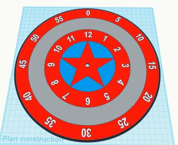 horloge Capitaine america