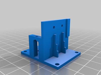 Model Railroad SG90 Servo Bracket