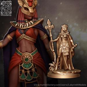Priestess of Sekhmet - 32mm scale