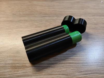 2x18650 battery case