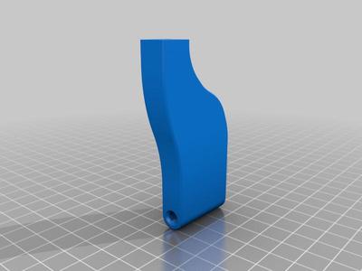 Infraction wishbones to adjust the caster