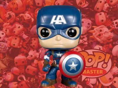 funko pop captain america   