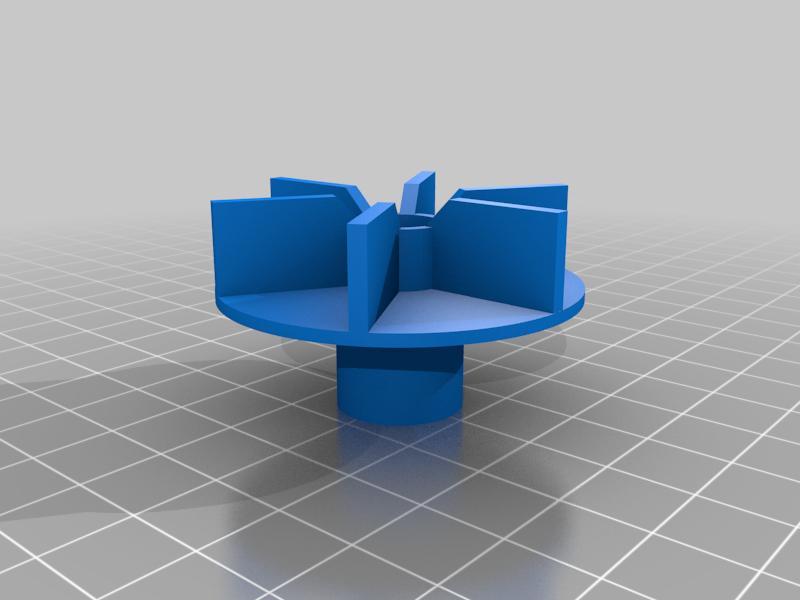 Water filter pump impeller