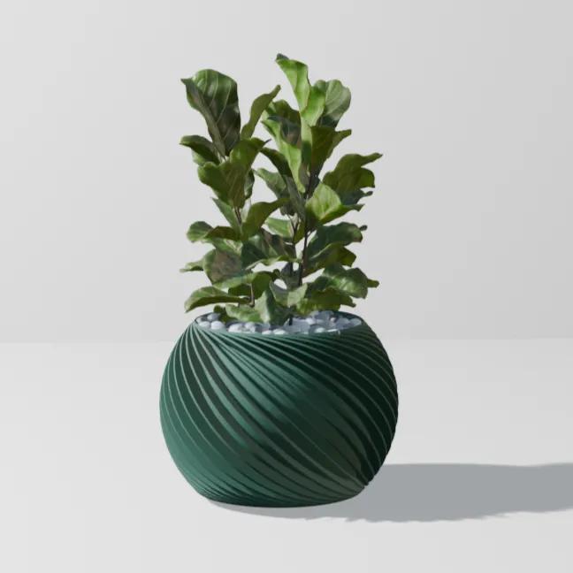 The Twist - a modern plant pot   
