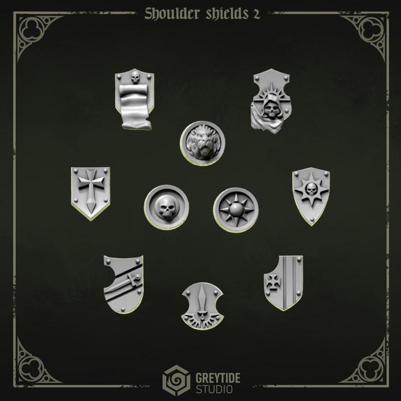 Shoulder shields decoration 2 EP
