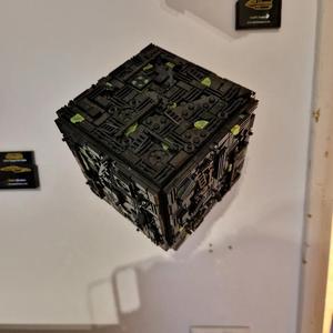 Bluebrixx Star Trek Borg-Kubus (The big one) Wall Mount   