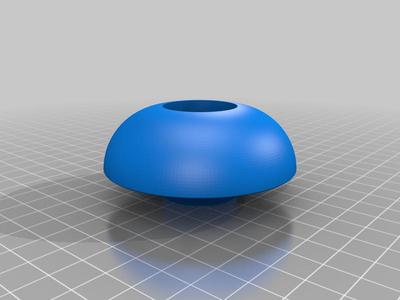 Ice auger knob