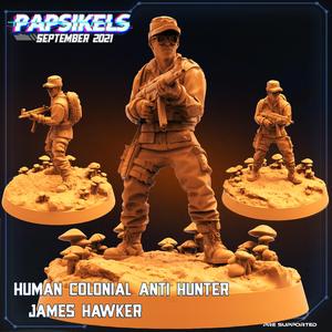 HUMAN COLONIAL ANTI HUNTER JAMES HAWKER