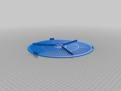Tri-Bahtinov mask for Orion 10in Newtonian (v2)