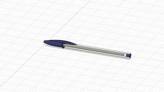 Hexagonal Pen (Fusion 360)