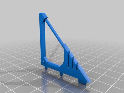 Supports cut in Half