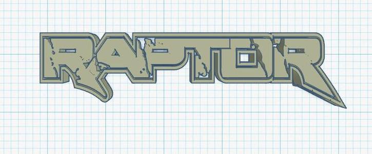 Raptor Keychain