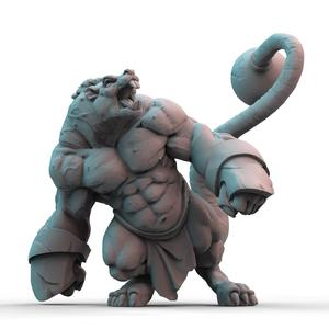 Vermin Rat Beast (pre-supported)