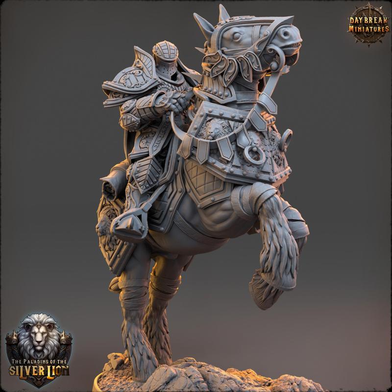 Le Chevalier Florian de l'Ancienne Bataille - The Paladins of The Silver Lion