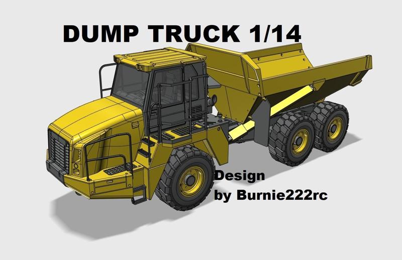 1/14 Komando 300 Articulating Dump Truck