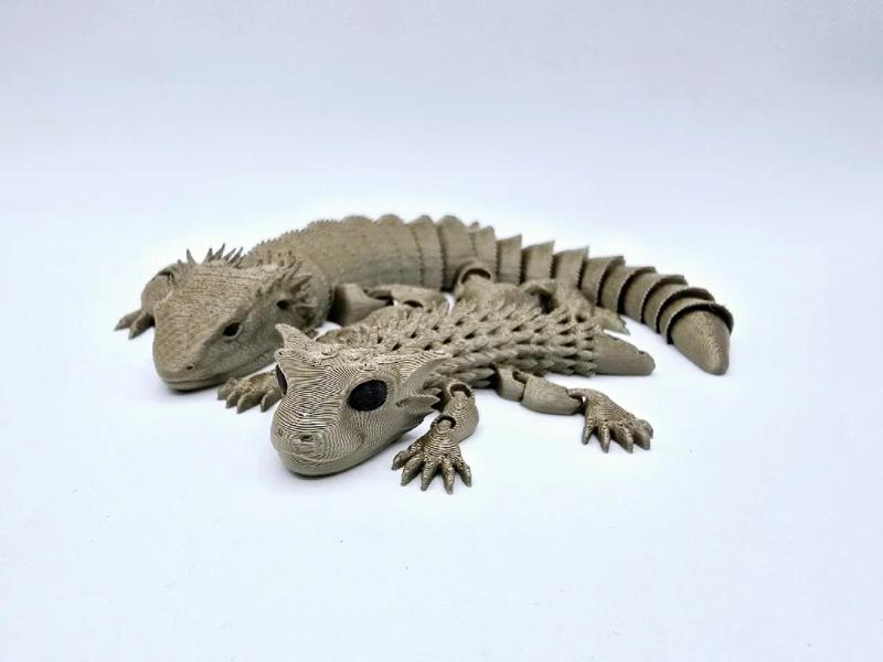 Pocket Pet Bearded Dragon Keychain   