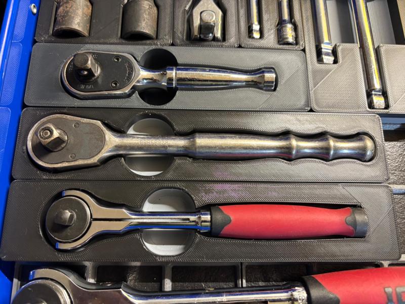 Gridfinity Holder - BluePoint 3/8 Ratchet