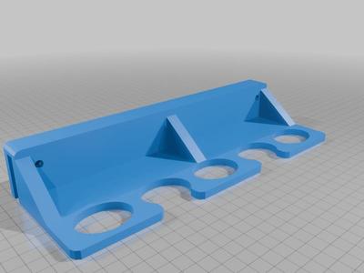 Hanging toothbrush holder