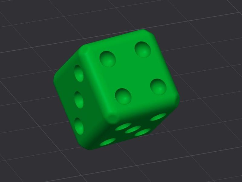 Bicycle Tire Valve Cap Dice