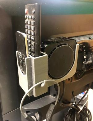 Apple TV 4th gen with remote plus LG remote mount