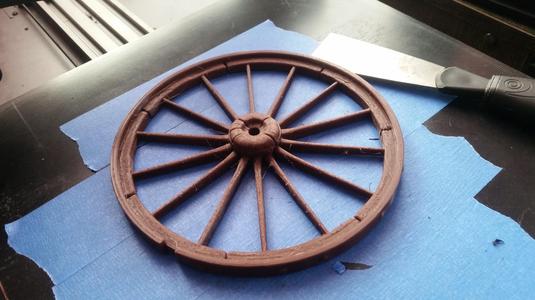 Wooden wheel