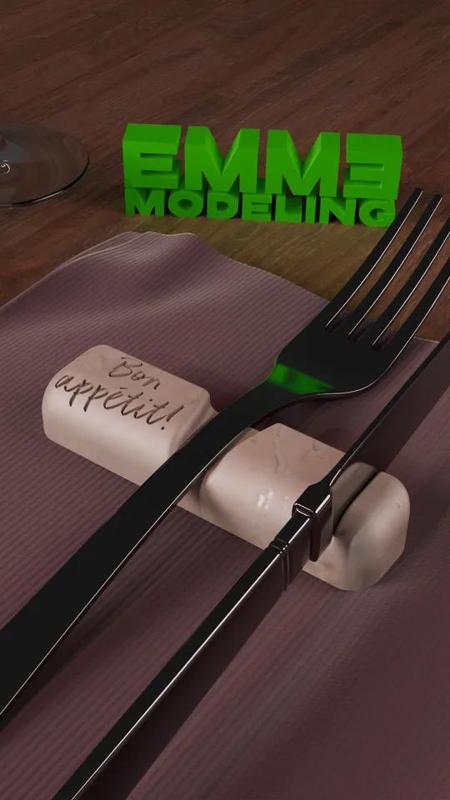 Bon Appétit - Elegant Cutlery Holder for Forks, Knives, and Spoons   