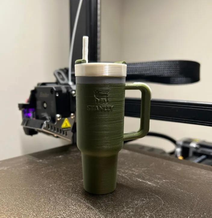 Stanley Chapstick Holder Keychain   