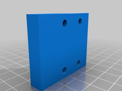 Filament sensor base ender 3 max dual gear extruder upgrade