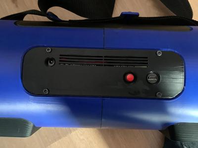 USB C adapter for button hole   