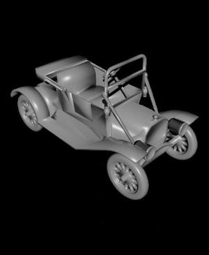 1/10 Scale Ford Model T Coup.stl