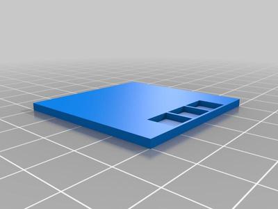 40x40 base with 3x 7mm dice frames 