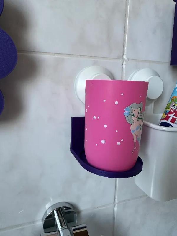 Ablage für Becher für IKEA Tisken Halter / Cup holder for IKEA Tisken holder   