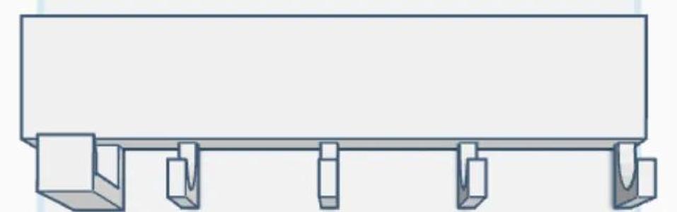 clothes and bag hanger   