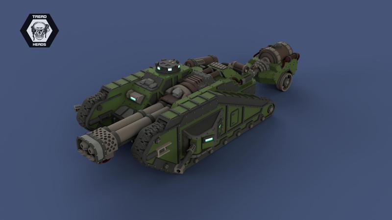 Inferno Flame Tank Kit For MK VI Landship