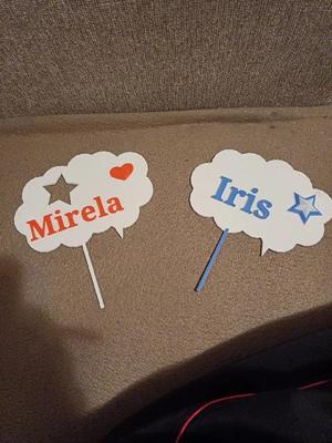 mirela cake topper   
