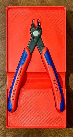 Knipex Flush Cutters 78 61 125 Gridfinity Case   