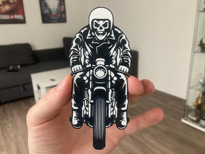 Biker sign