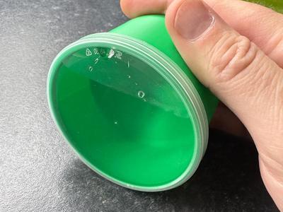 Storage container - uses Pringles lid