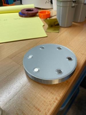 Magnetic Spinning Revolver Base