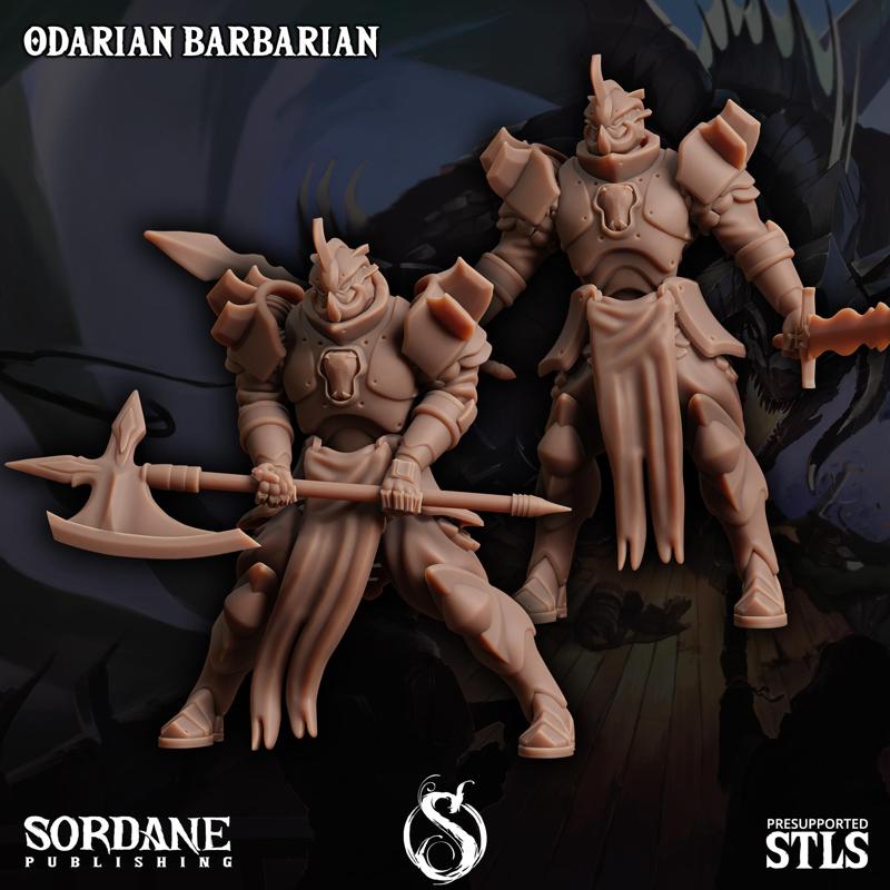 Odarian Barbarian - Artificer Guilds