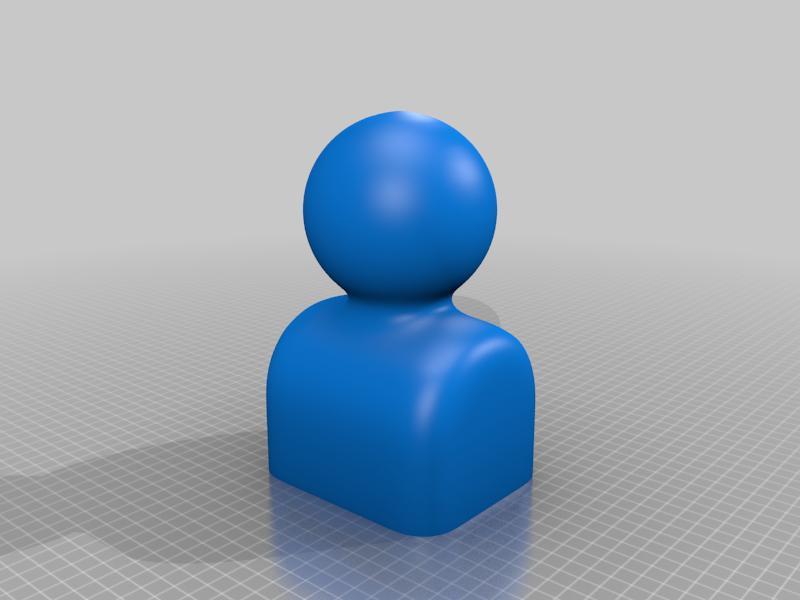 Head for 4lb Sugar and 5lb Flour Baby School Project