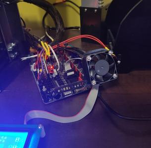 BTT Octopus Pro Driver Fan Mount - 40mm fan