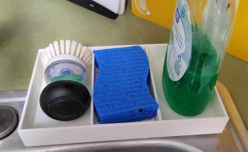 Dish Soap and Sponge Holder Ver.2