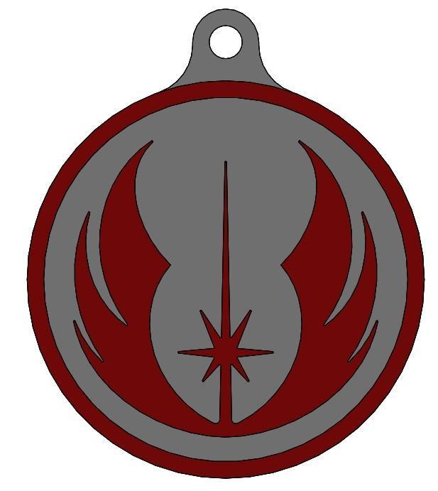Jedi Order Star Wars Keychain