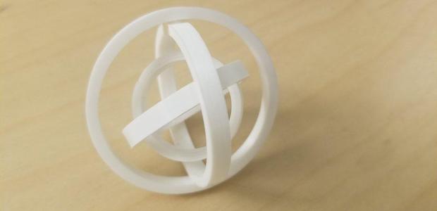 Spinning Rings Quiet Fidget