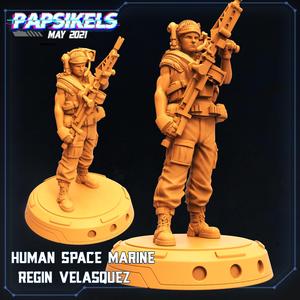 HUMAN SPACE MARINE REGIN VELASQUEZ