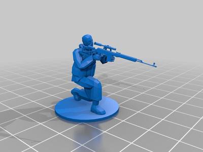 	kneeling Sniper