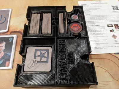 The Resistance insert/organizer - sleeved cards
