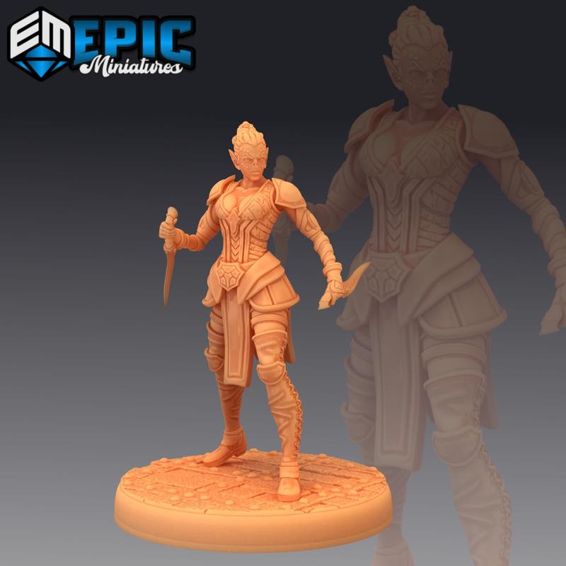 Slave Rebel Dagger / Female Alien Race Resistance